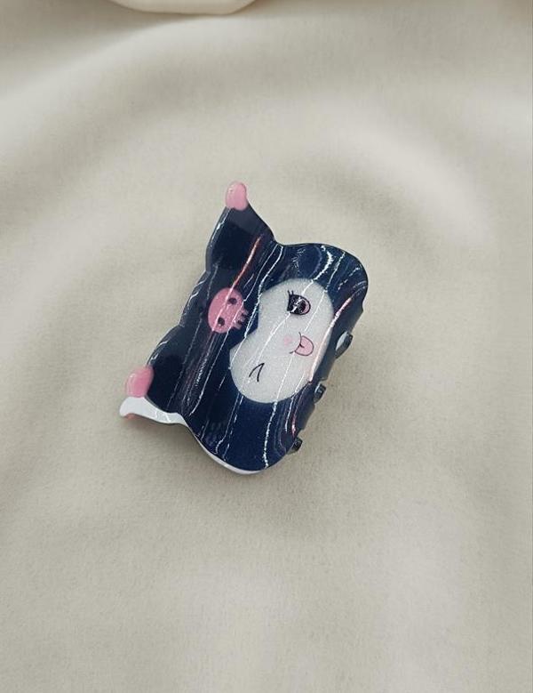 Toka Kuromi Saç Aksesuarı İthal Ürün Mandal Saç Tokası  - Image 1