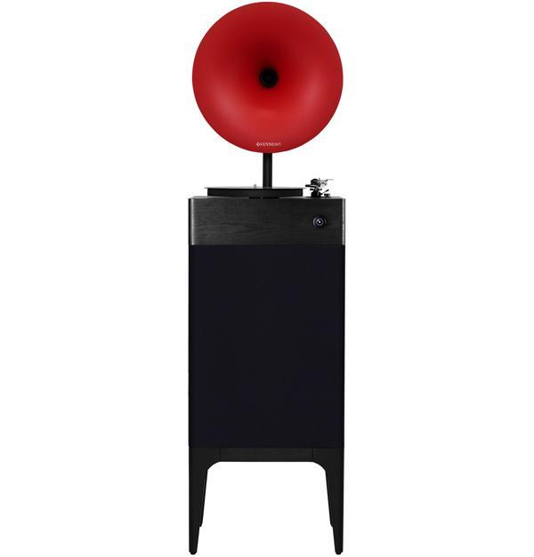 Fennessy i5 Bluetooth Hoparlörlü 110W Hi-Fi Retro Pikap Plakçalar Turntable, Siyah - Image 1