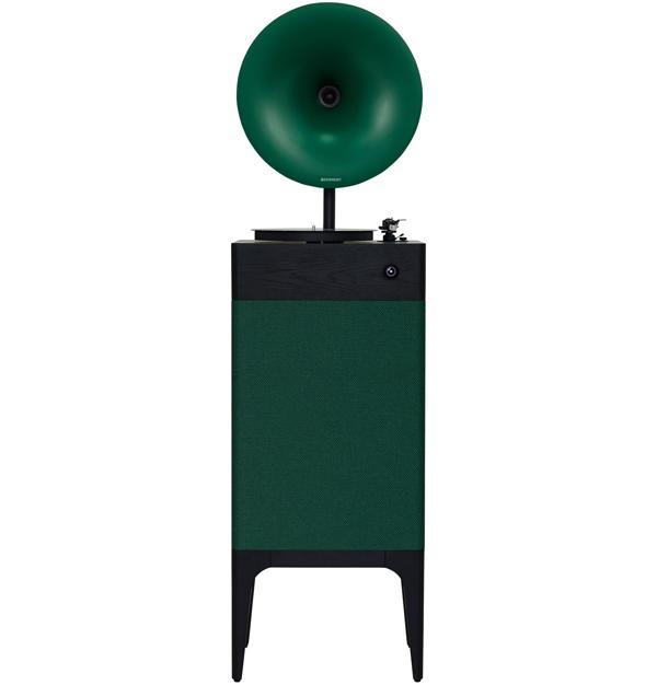 Fennessy i5 Bluetooth Hoparlörlü 110W Hi-Fi Retro Pikap Plakçalar Turntable, Yeşil - Image 1