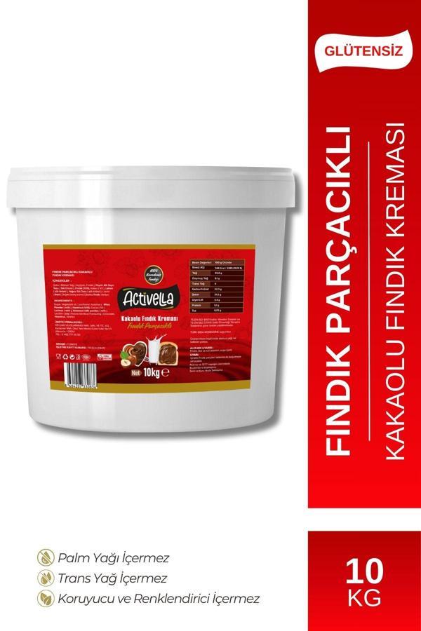 Activella Kakaolu Fındık Kreması Parçacıklı 10kg - Image 1