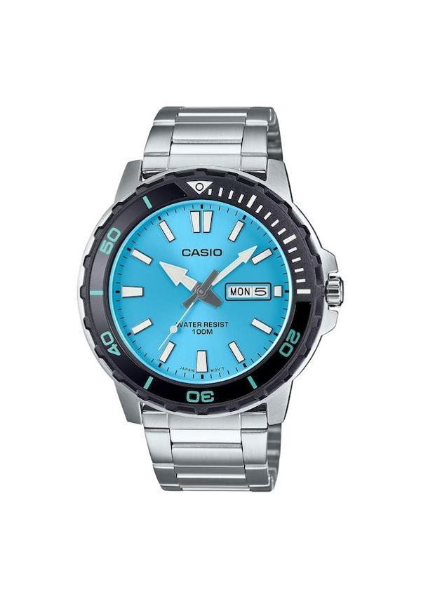 Casio Mtd-125d-2a3vdf Erkek Kol Saati Metalik Gri - Image 1