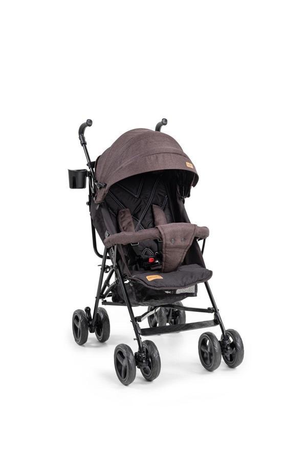Verona Baston Bebek Arabası - Siyah - Image 1