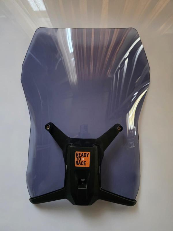 MOTOCAM KTM Duke 390 Siperlik Ön Cam 2013-2023 Model 57cm Füme Renkli UZUN CAM - Image 1
