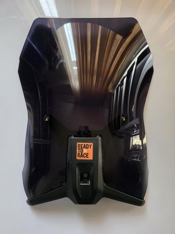 MOTOCAM KTM Duke 390 Siperlik Ön Cam 2013-2023 Model 57cm Siyah Renkli UZUN CAM - Image 1