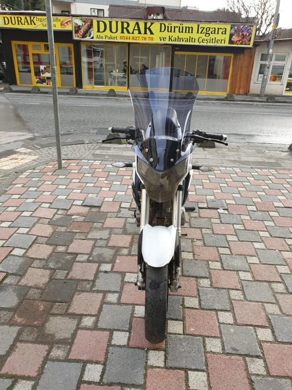 MOTOCAM Mondial 180 Z One S Siperlik Ön Cam 58cm 2014 2022 Model Füme Renkli - Image 1