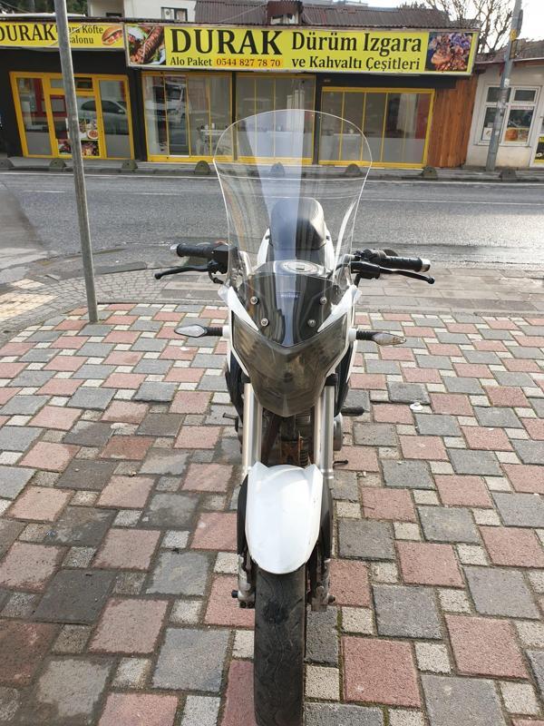 MOTOCAM Mondial 180 Z One S Siperlik Ön Cam 58cm 2014 2022 Model Şeffaf Renkli - Image 1