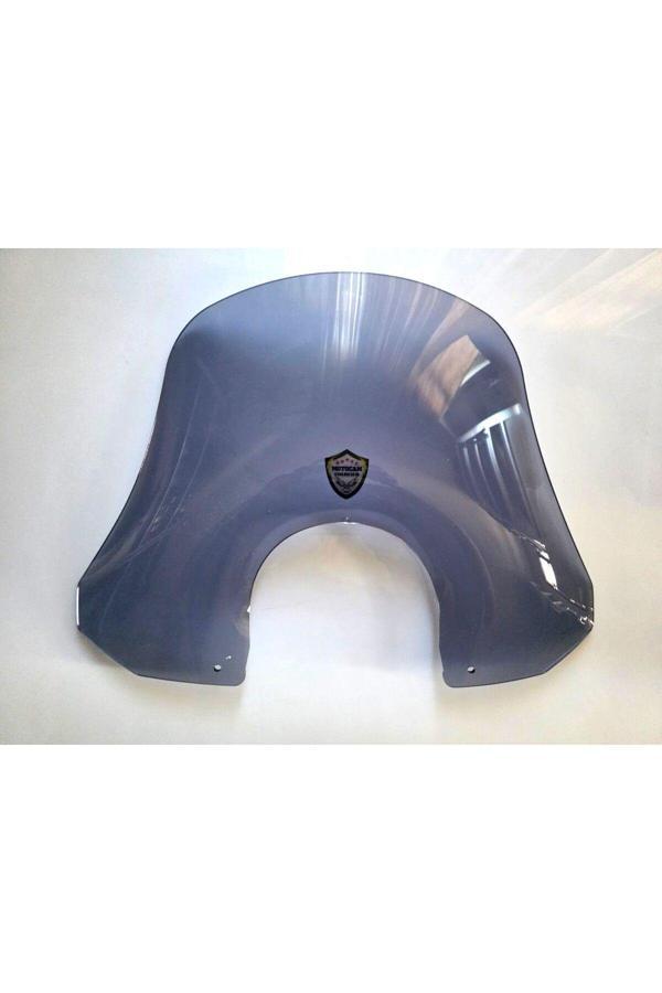 MOTOCAM Piaggio Beverly 500 Siperlik Ön Cam 2001-2007 Model 35cm Füme Renkli 4mm - Image 1