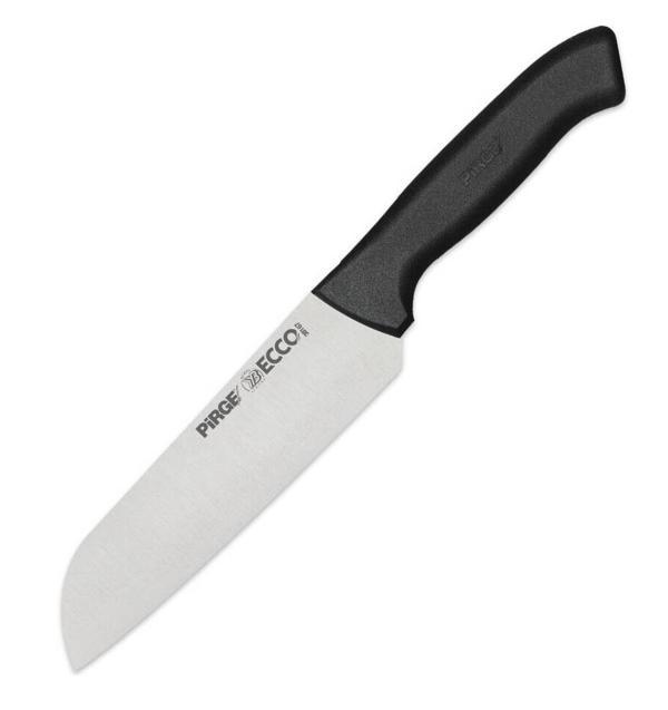 Pirge Ecco Santoku Bıçağı 17 cm Siyah 38167 - Image 1