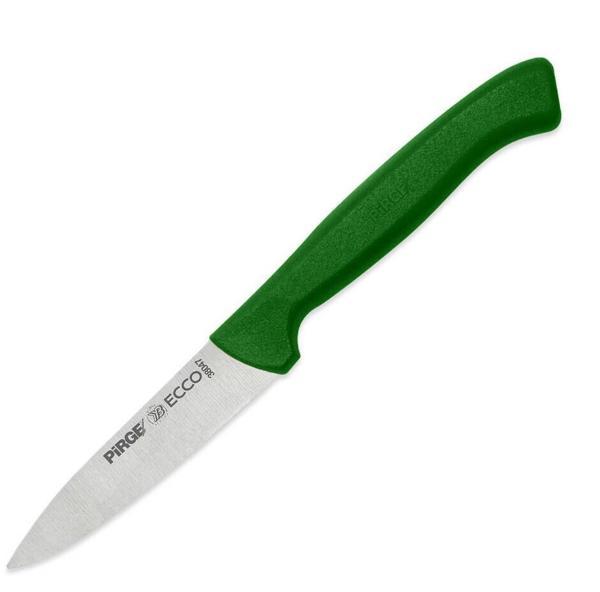 Pirge Ecco Sebze Bıçağı Sivri 9 cm Yeşil 38047-04 - Image 1