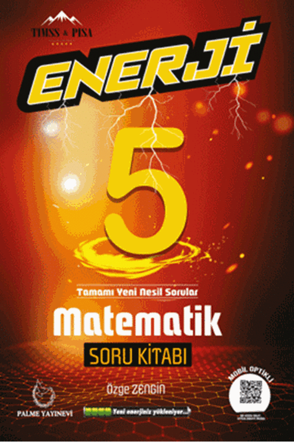 Palme Yayınevi 5,Sinif Enerji Matematik Soru Kitabı - Palme Eğitim - Image 1