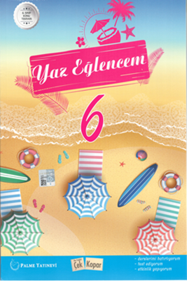 Palme Yayınevi 6, Sınıf Yaz Eğlencem Kitabı - Palme Yayınları - Image 1