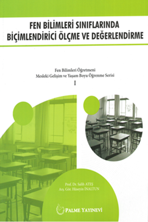 Palme Yayınevi Fen Bilimleri Siniflarinda Biçimlendirici Ölçme Ve Değerlendirme Kitabı - Palme Yayınları - Image 1