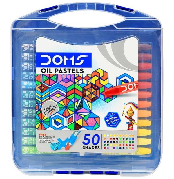 Doms Oil Pastel Hexagonal 50'li Yağlı Pastel Boya / FT8202 - Image 1