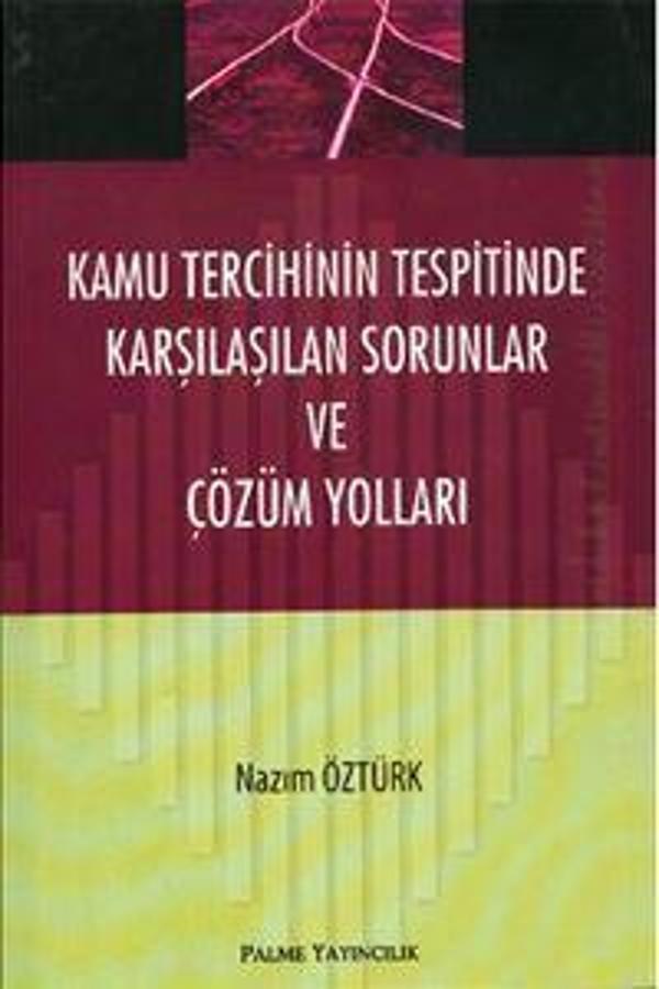 Palme Yayınevi Kamu Tercihinin Tespitinde Karşılaşılan Sorun Ve Çözüm Yolları - Palme Yayınları - Image 1