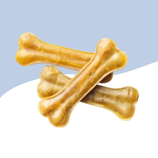 Köpekler İçin Naturel Press Çiğneme Kemiği 12Cm 3 Adet - Image 1
