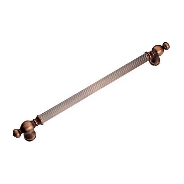 TORYUM ÇIZGILI A.SARI ALÜMINYUM MOBILYA KULBU 128 MM - Image 1