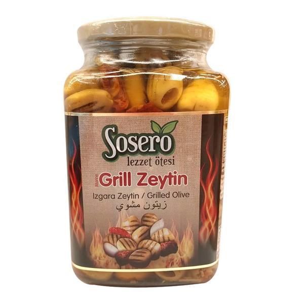 Sosero Gril Zeytin 1 Kg Cam - Image 1