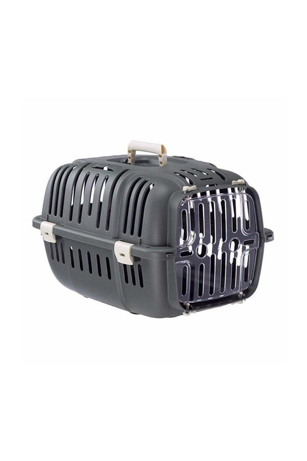 Pribor PR-10 Kedi Köpek Evcil Hayvan Taşıma Çantası Box Çok Fonksiyonlu 32 × 47 × 29 cm Gri - Image 1