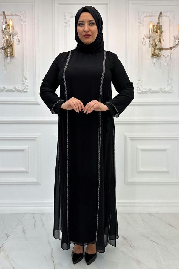 Tesetturabiye Lavin Abiye Siyah Ami1072 - Image 1