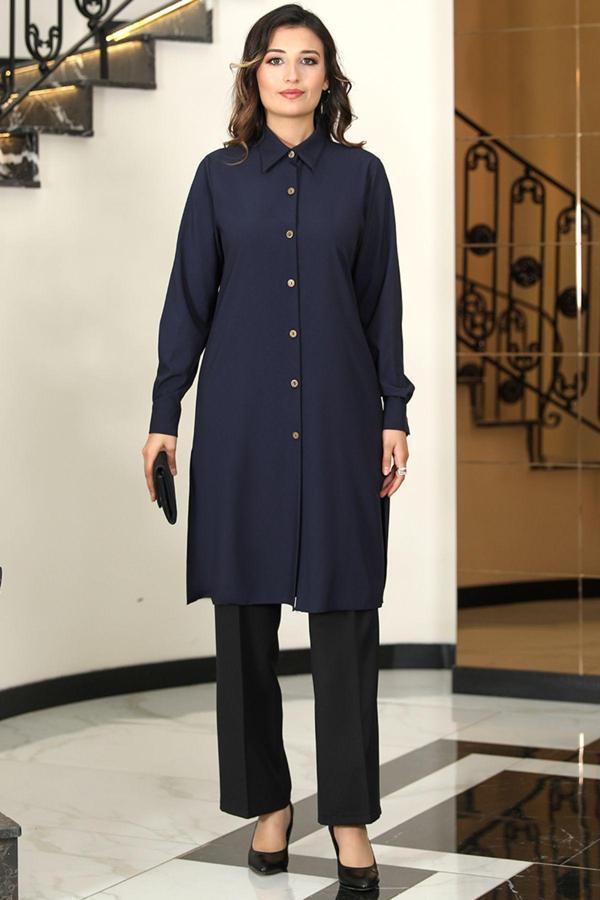 Tesetturabiye Asrın Takım Lacivert Elbnmd1476 - Image 1