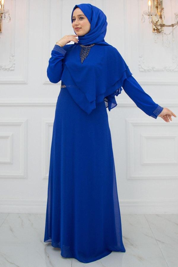 Tesetturabiye Rana Abiye İndigo Ami1077 - Image 1