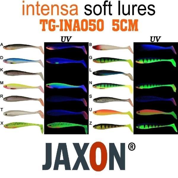 Silikon Balık Jaxon Gummy Intensa Tg-Ina050 5Cm 5’Li Pk Renk:M - Image 1