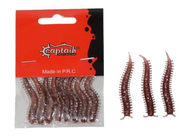 Silikon Kurt Captain Ajıbıshı 5.5Cm 8 Li Paket Renk:1 - Image 1
