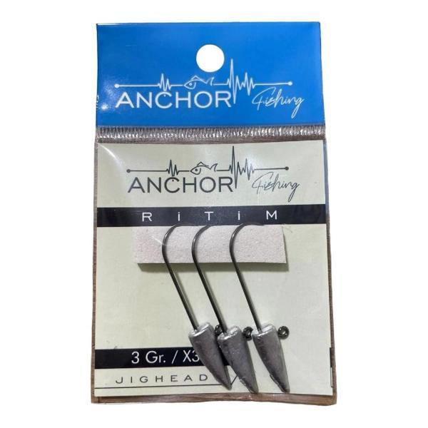 Anchor Ritim Lrf Jighead 3Gr 3 Lü Paket - Image 1