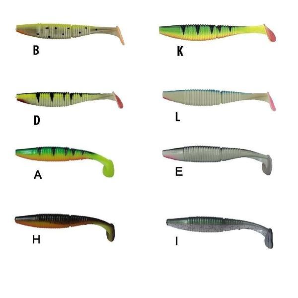 Silikon Balık Jaxon Gummy Intensa Tg-Inc105 11Cm 5’Li Pk Renk:L - Image 1