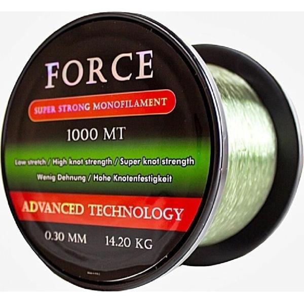 Force Super Strong 1000 Metre Yeşil Monoflament Misina 0,40Mm - Image 1
