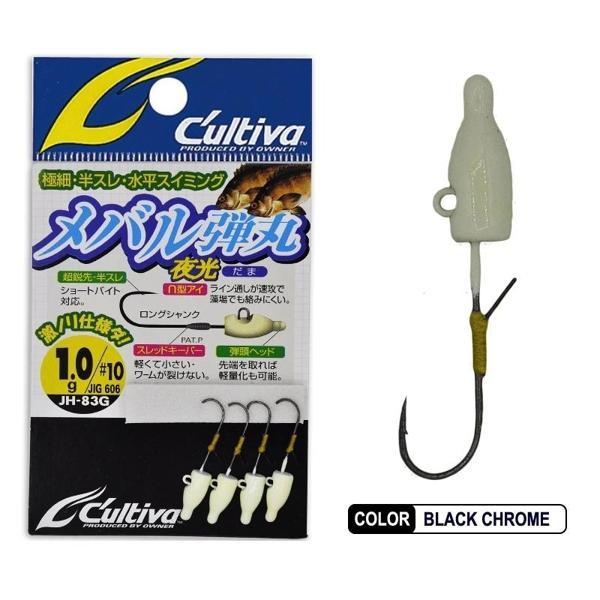 Cultiva 11606 Mebaru Dama Glowlu Lrf Jighead 0,4 GR - Image 1