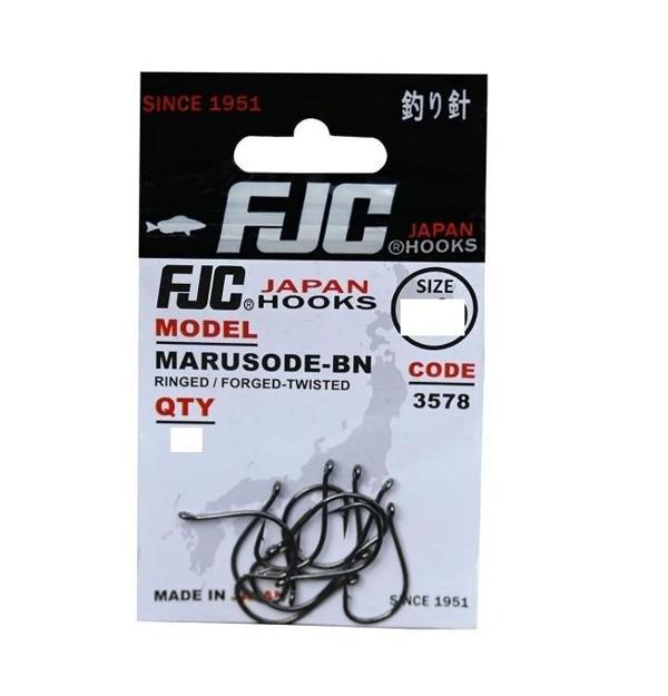 FJC 3578 MARU SODE RINGED BLACK NIKEL 17li İĞNE NO:4 - Image 1