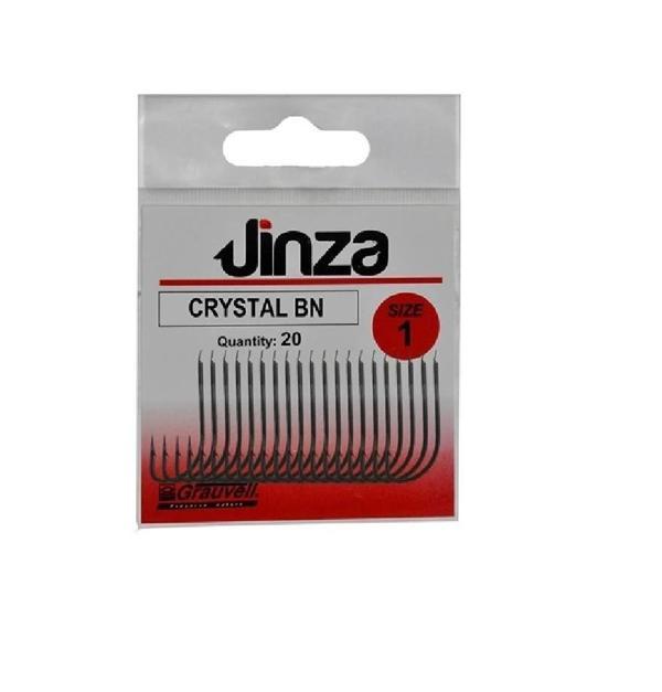 Jinza 57020 Crystal Bn Siyah Olta İğnesi 20’Li Paket No:8 - Image 1