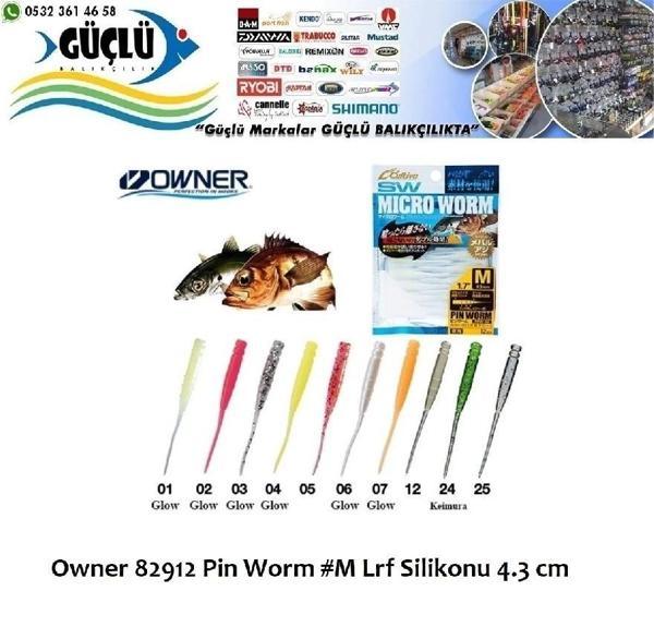 Lrf Silikonu Owner 82912 Pin Worm M Lrf Silikonu 4.3 C Renk 04 - Image 1