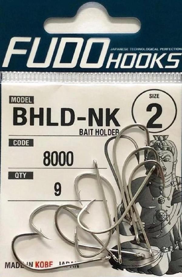Fudo 8001 Bait Holder Black Nikel Delikli Sap No:1 - Image 1