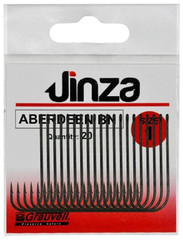 Jinza 57080 Aberdeen Bn Siyah Olta İğnesi 6 No 20’Li Paket - Image 1