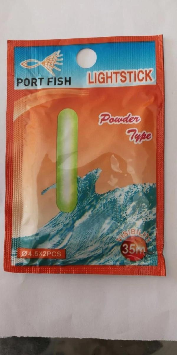 Olta Ucu Çubuk Fosfor Portfish Çiftli (Hediyeli) 5 Paket - Image 1
