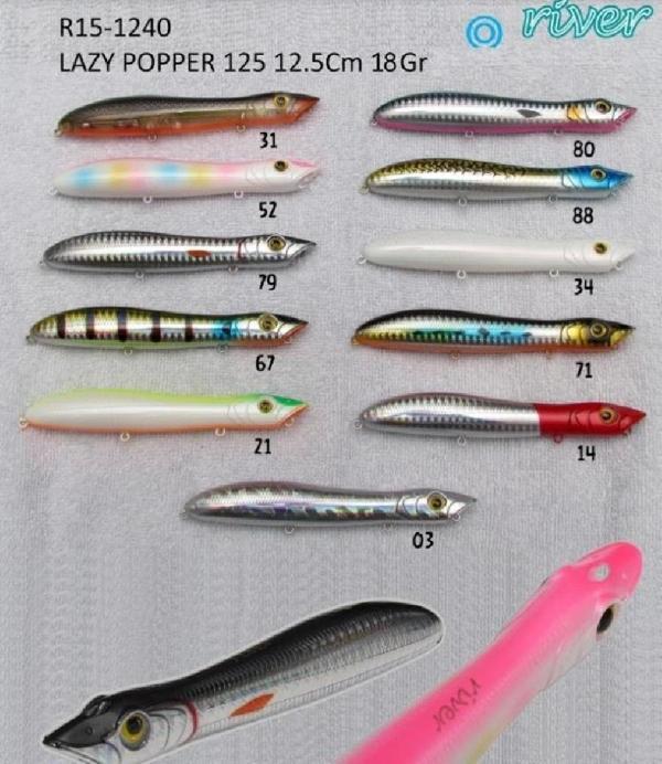 Maket Balık River Lazy Popper 12,5Cm 18Gr Renk:34 - Image 1