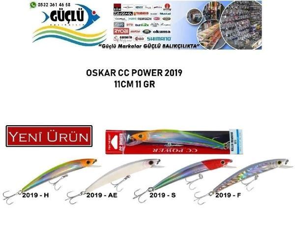 Maket Balık Oskar Cc Power 2019 Seri 11 Cm 11 Gr Renk:2019F - Image 1