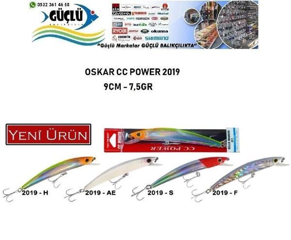 Maket Balık Oskar Cc Power 2019 Seri 9 Cm 7,5 Gr Renk:2019H - Image 1
