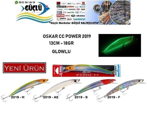 Maket Balık Oskar Cc Power Glow 2019 Seri 13 Cm 18 Gr Renk:2019Ae - Image 1