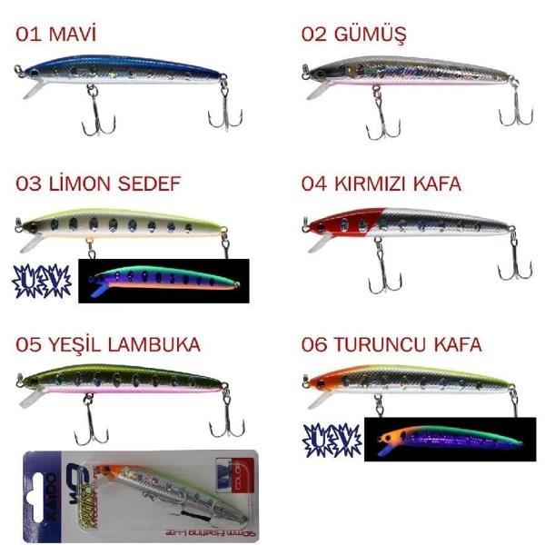 Maket Balık Kaido Prenses 9 Cm F 11Gr Renk:02 - Image 1