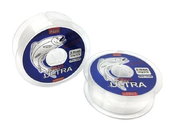 Asso Ultra Paralelling 100Mt Monofilament Misina Beyaz 0,45Mm - Image 1