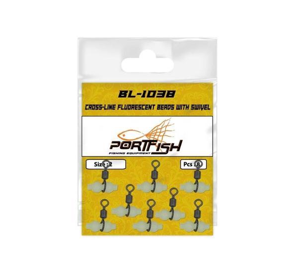 Portfish BL-1038 Üçlü Fosforlu Gezer Fırdöndü No:6 - Image 1