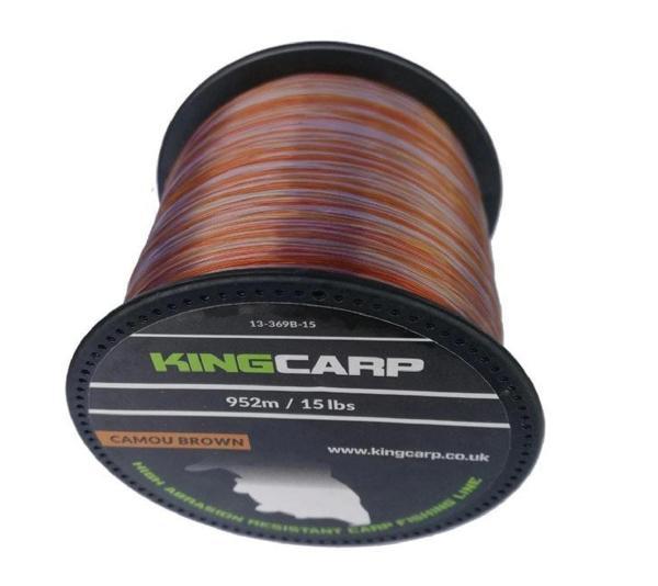 Fladen King Carp Kahve Kamuflaj Sazan Misinası 0.40 Mm - Image 1