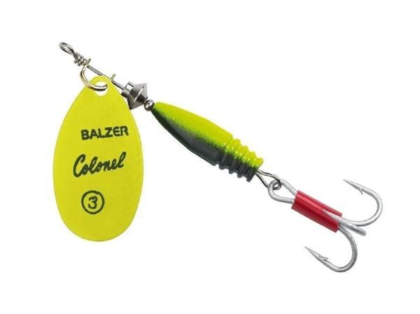 Balzer 13060 Colonel Classic Fluo Uzun Gövde 10Gr Alabalık Kaşığı - Image 1