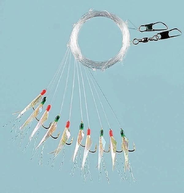Fladen Sabiki F1292 Hook Daylight 10’Lu İstavrit Çaparisi No:5 - Image 1