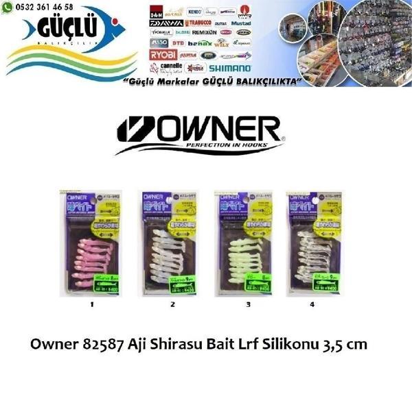 Owner 82587 Aji Shirasu Bait Lrf Silikonu 3,5 Cm Renk:03 - Image 1
