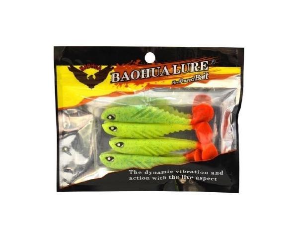 Captain 3557 Viper Soft 8.5Cm Levrek Silikonu 4’Lü Paket Renk:1 - Image 1