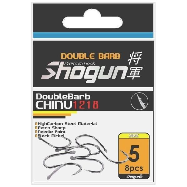 Shogun 1218 Chinu Çift Tırnaklı Olta İğnesi No:2 - Image 1
